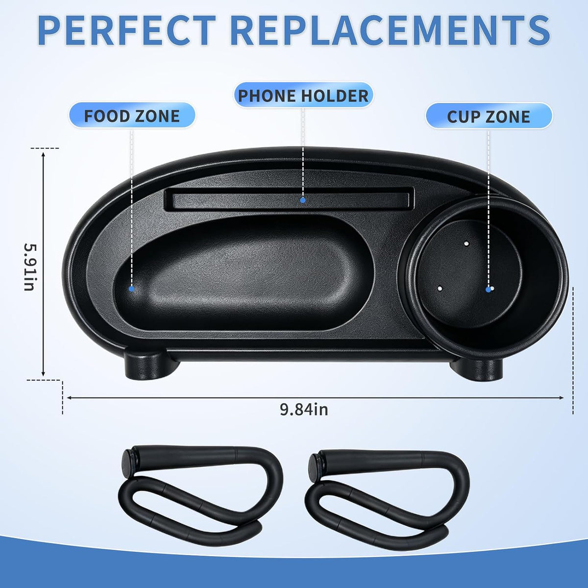 Stroller Tray Compatible with Chicco & Joie Strollers