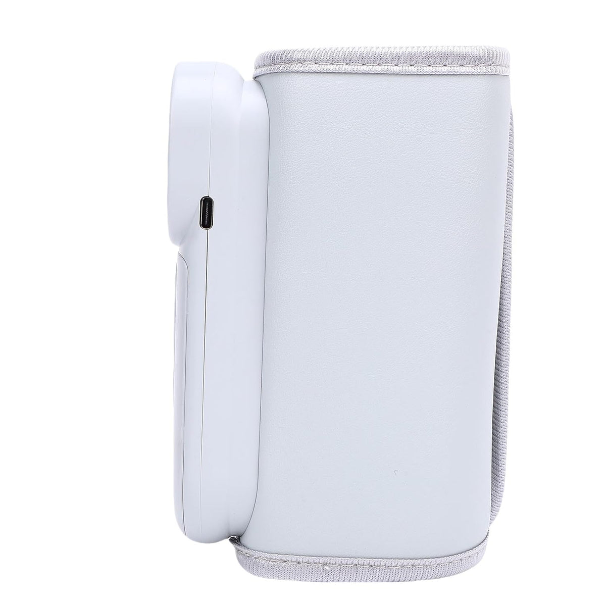 Portable Bottle Warmer Cordless Milk Bottle Heater Rechargeable 18W 8000mAh Constant Temperature Fabric and ABS for Travel Home Night Feeding Parents