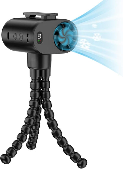Portable Stroller Fan - 5-Speed Rechargeable Fan With LED Display
