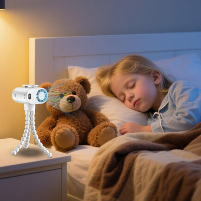 Portable Stroller Fan - 5-Speed Rechargeable Fan With LED Display