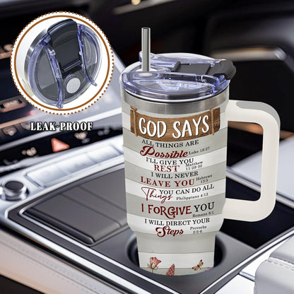 American Flag Cross Eagle Tumbler 40oz, Insulated 4th of July Cup Gift | Patriotic Tumbler Leakproof, Christian Gift for Dad Independence Day, Fathers Day Ideal Gifts for Man Anniversary, 1 Pack