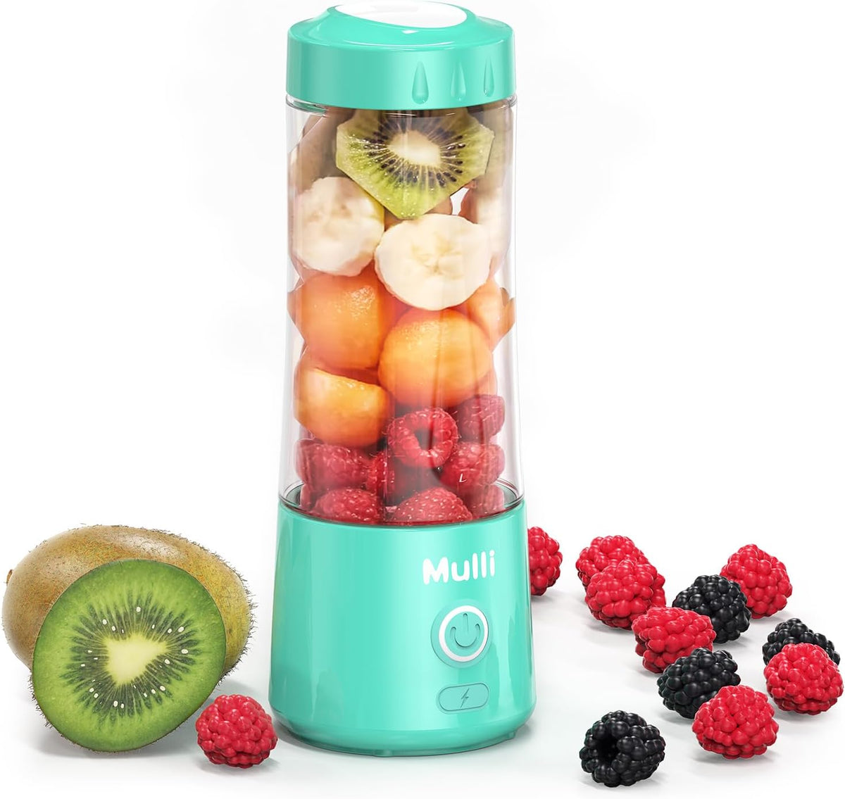 Mulli Portable Blender,14oz USB-C Rechargeable Mixer,BPA-Free