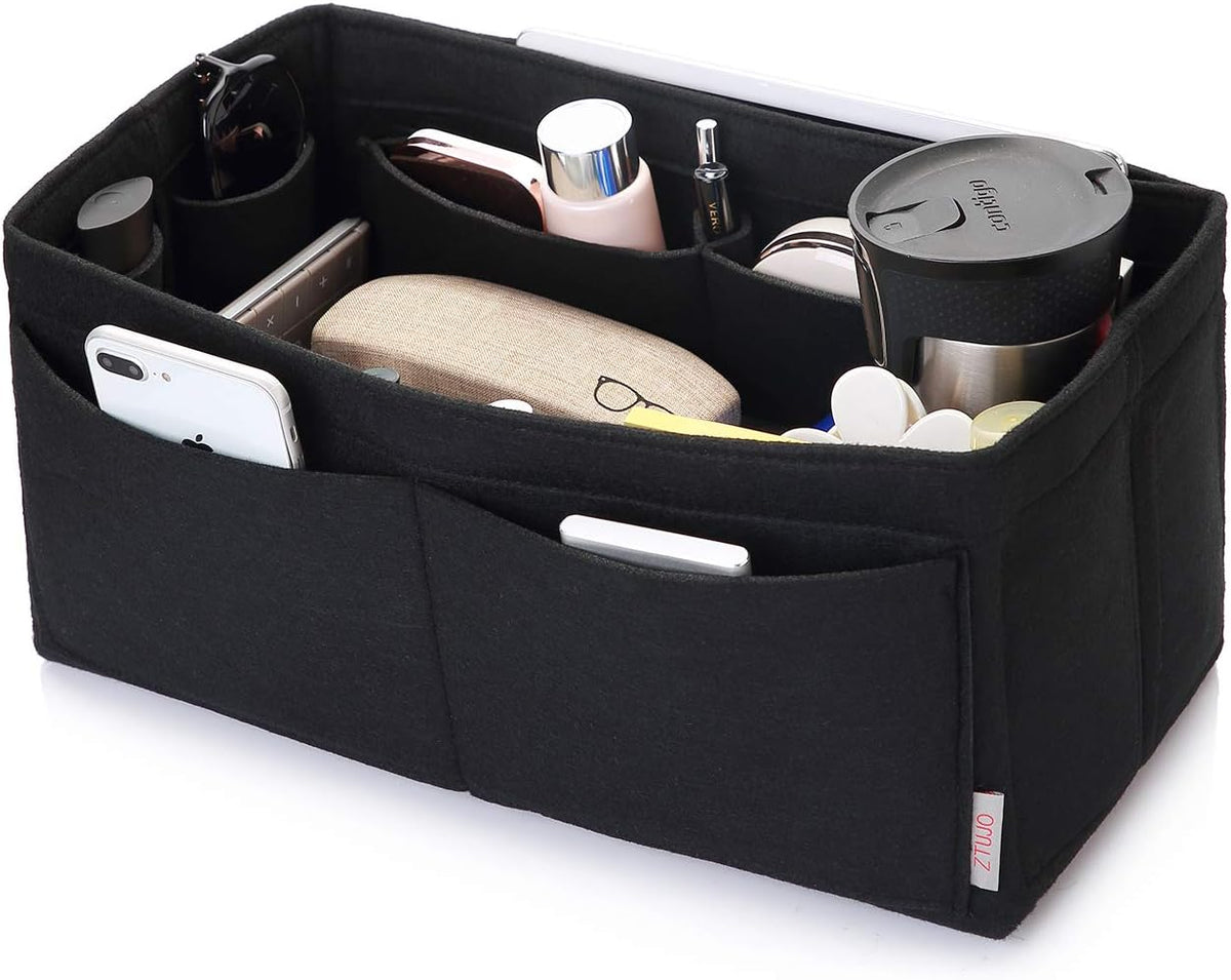 Felt Purse Organizer, Multi Pocket Bag in Bag Organizer For Tote & Handbag Shaper, Speedy 30, Speedy 35 and Speedy 40