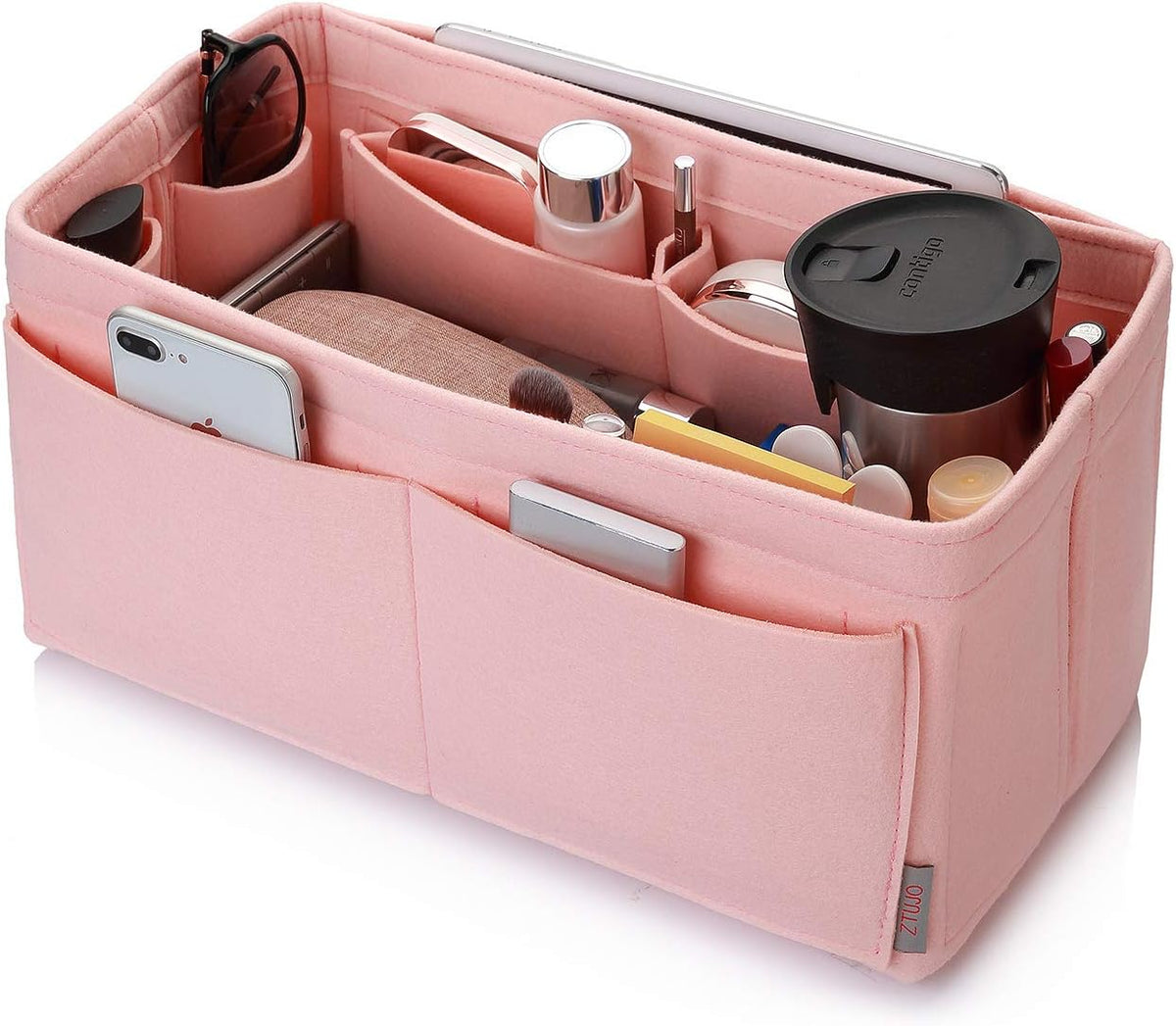 Felt Purse Organizer, Multi Pocket Bag in Bag Organizer For Tote & Handbag Shaper, Speedy 30, Speedy 35 and Speedy 40