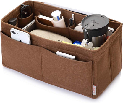 Felt Purse Organizer, Multi Pocket Bag in Bag Organizer For Tote & Handbag Shaper, Speedy 30, Speedy 35 and Speedy 40