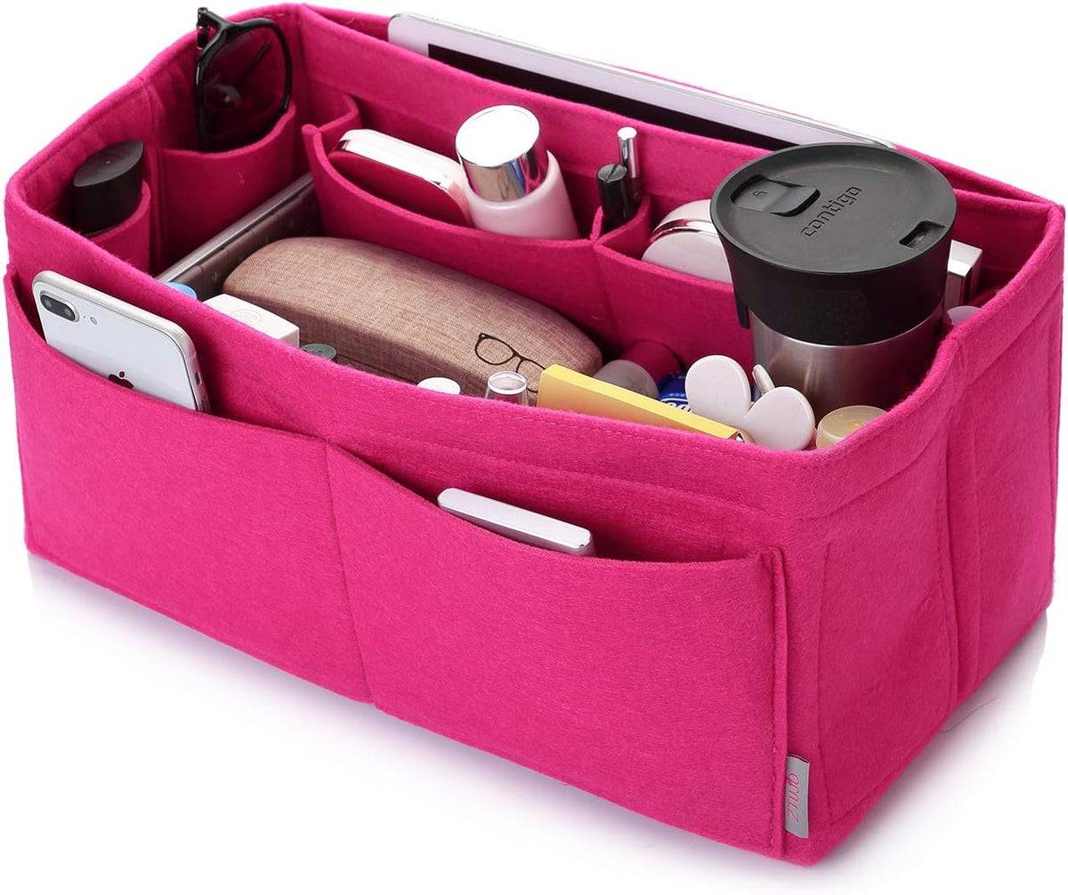 Felt Purse Organizer, Multi Pocket Bag in Bag Organizer For Tote & Handbag Shaper, Speedy 30, Speedy 35 and Speedy 40