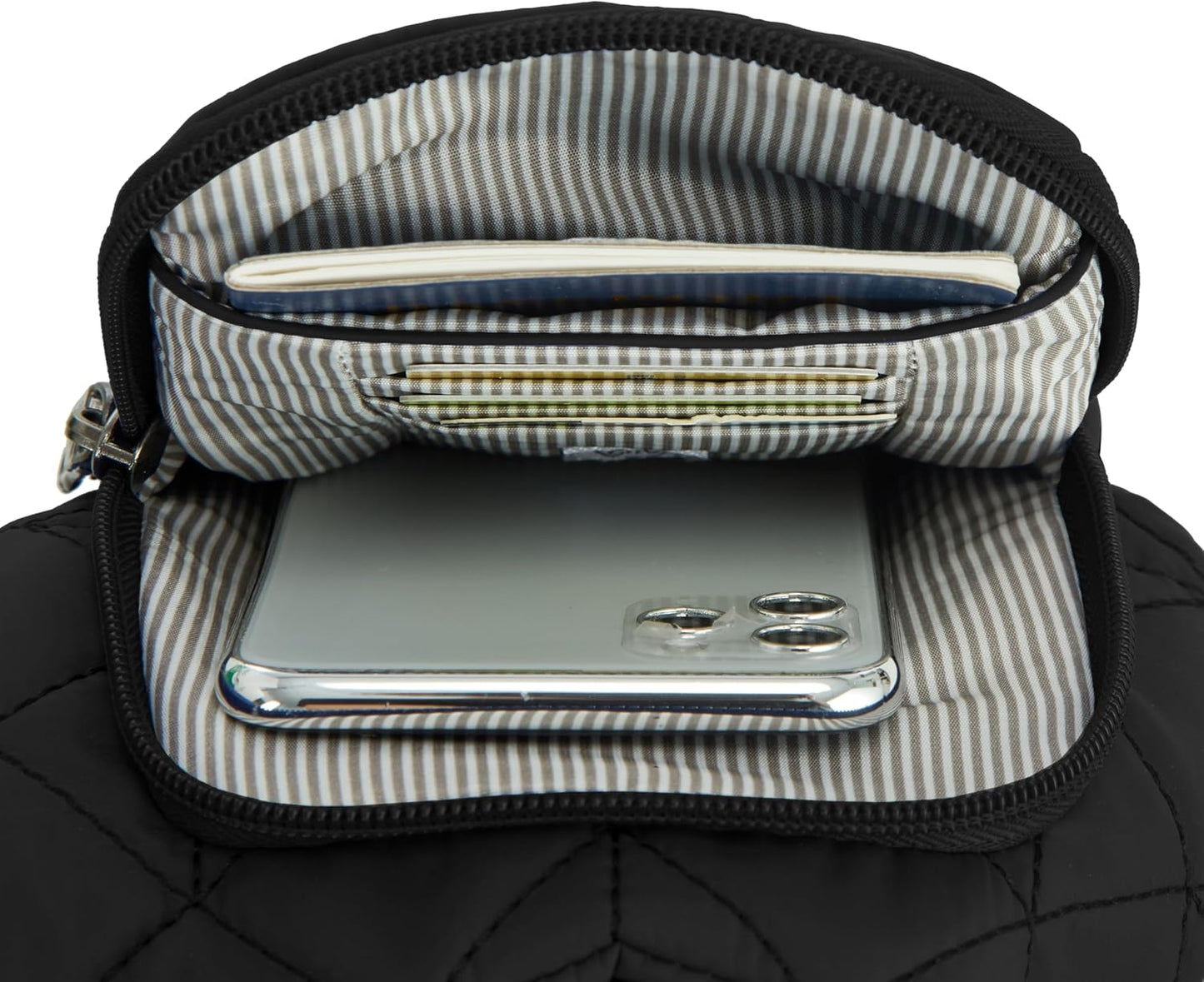 Anti-Theft Boho Insulated Water Bottle Tote
