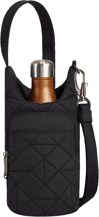 Anti-Theft Boho Insulated Water Bottle Tote