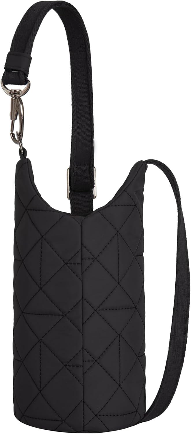 Anti-Theft Boho Insulated Water Bottle Tote