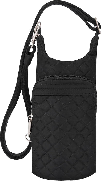 Anti-Theft Boho Insulated Water Bottle Tote