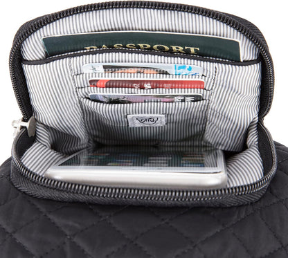 Anti-Theft Boho Insulated Water Bottle Tote