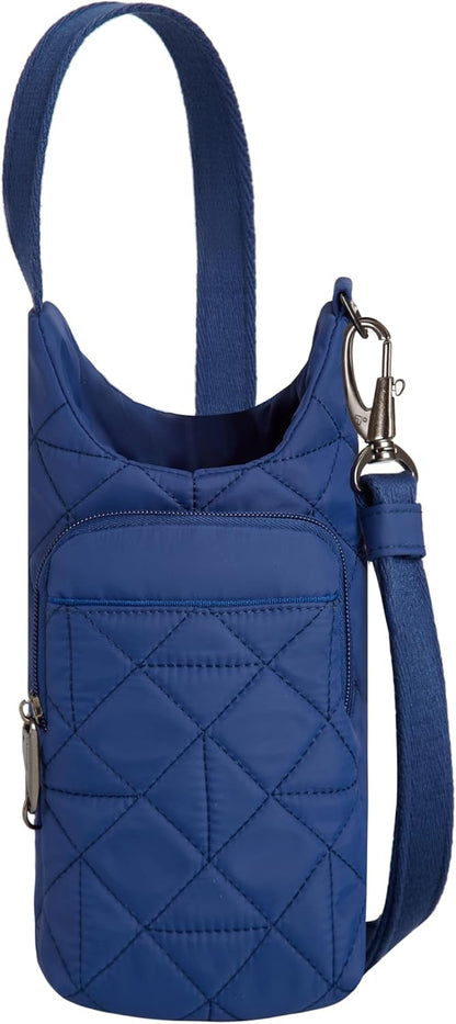 Anti-Theft Boho Insulated Water Bottle Tote