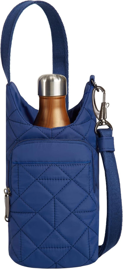 Anti-Theft Boho Insulated Water Bottle Tote