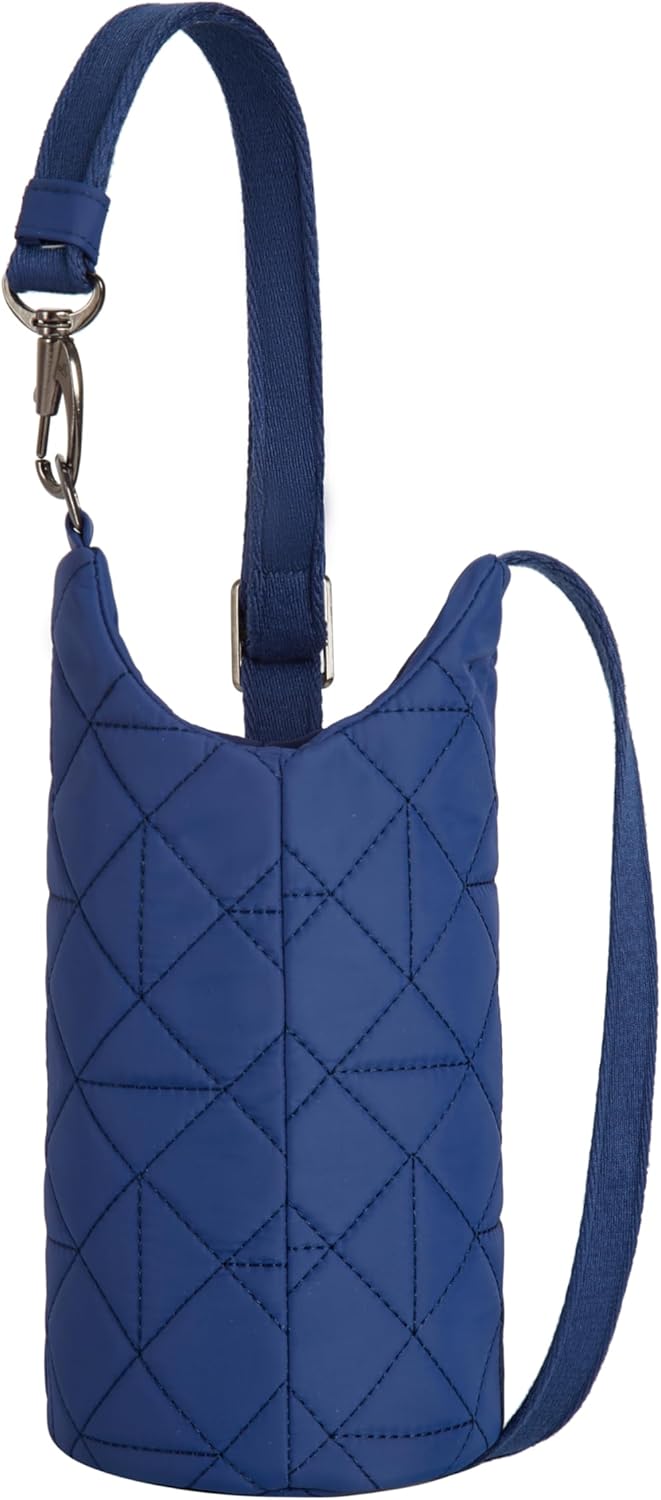 Anti-Theft Boho Insulated Water Bottle Tote