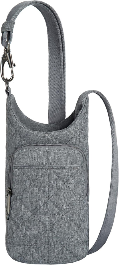 Anti-Theft Boho Insulated Water Bottle Tote