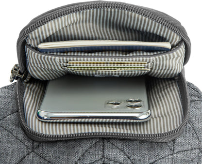 Anti-Theft Boho Insulated Water Bottle Tote