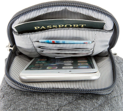 Anti-Theft Boho Insulated Water Bottle Tote