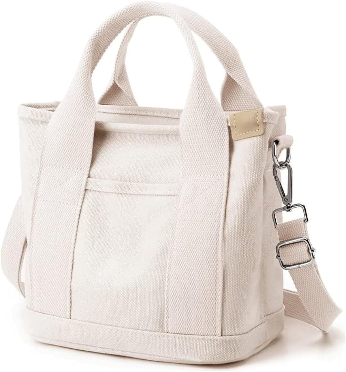 Small Tote Bag with Zipper Tote Bag for Women Canvas Crossbody Bag Shoulder Bag Satchel Hobo Bag Messenger Bag 2023