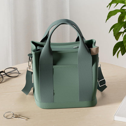 Small Tote Bag with Zipper Tote Bag for Women Canvas Crossbody Bag Shoulder Bag Satchel Hobo Bag Messenger Bag 2023