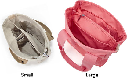 Small Tote Bag with Zipper Tote Bag for Women Canvas Crossbody Bag Shoulder Bag Satchel Hobo Bag Messenger Bag 2023