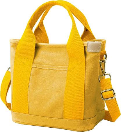 Small Tote Bag with Zipper Tote Bag for Women Canvas Crossbody Bag Shoulder Bag Satchel Hobo Bag Messenger Bag 2023