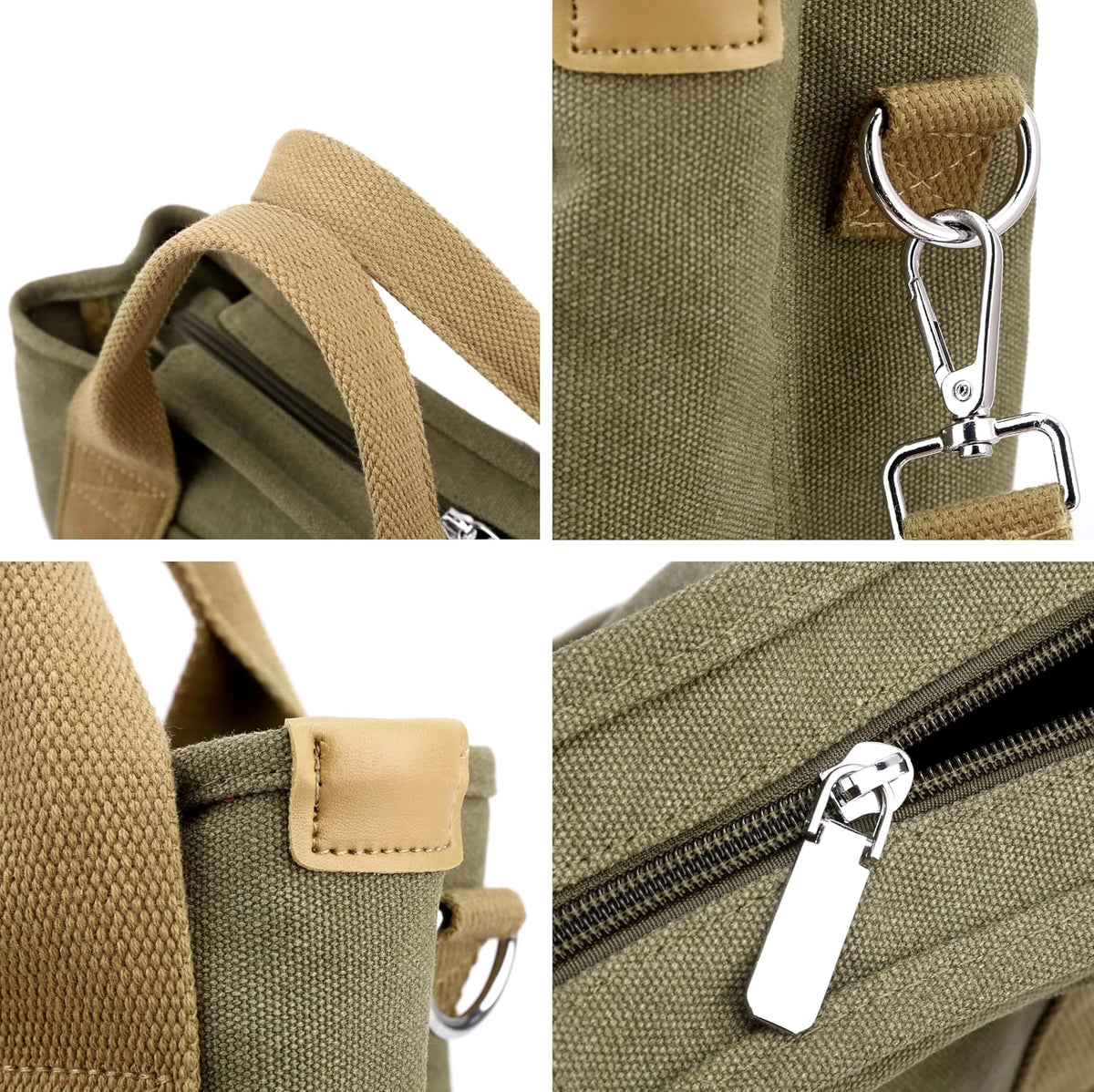 Small Tote Bag with Zipper Tote Bag for Women Canvas Crossbody Bag Shoulder Bag Satchel Hobo Bag Messenger Bag 2023