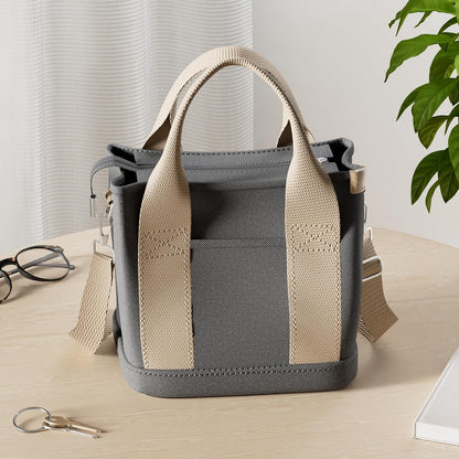Small Tote Bag with Zipper Tote Bag for Women Canvas Crossbody Bag Shoulder Bag Satchel Hobo Bag Messenger Bag 2023