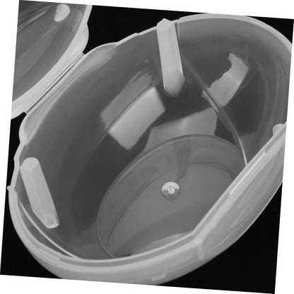 2pcs Silicone Storage Box Travel Holder for Pacifiers and Personal Items High Temperature Resistant Lightweight Design for Easy Carrying and Cleaning