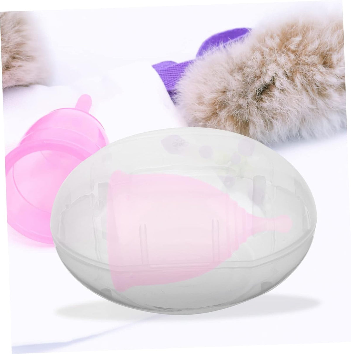 2pcs Silicone Storage Box Travel Holder for Pacifiers and Personal Items High Temperature Resistant Lightweight Design for Easy Carrying and Cleaning