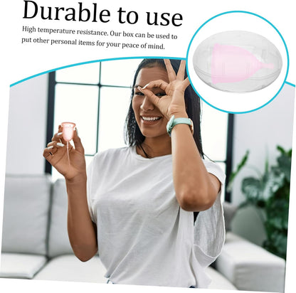 2pcs Silicone Storage Box Travel Holder for Pacifiers and Personal Items High Temperature Resistant Lightweight Design for Easy Carrying and Cleaning