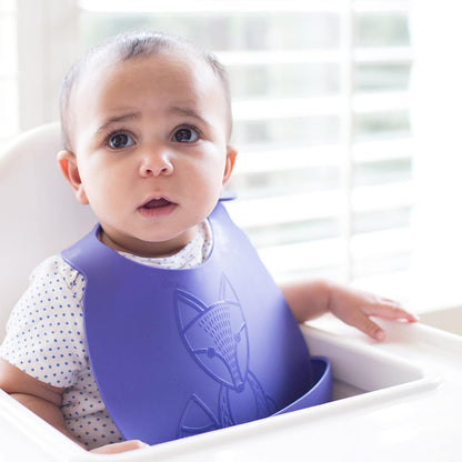Silcone Baby Bib, 2 Pack
