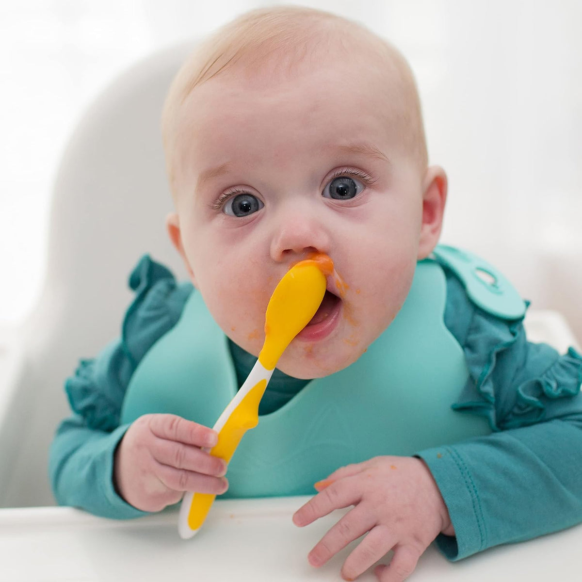 Silcone Baby Bib, 2 Pack