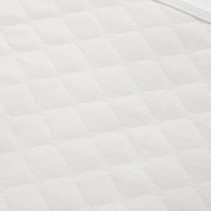 Portable Waterproof Baby Changing Pad Liner, Washable Reusable Changing Table Cover Made with Breathable TPU, 27x13in (White, 3 Count)