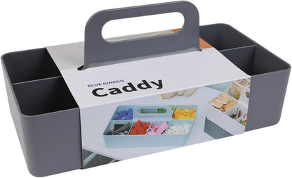 Stackable Organizer Caddy, Rectangle, Green, Made in Korea