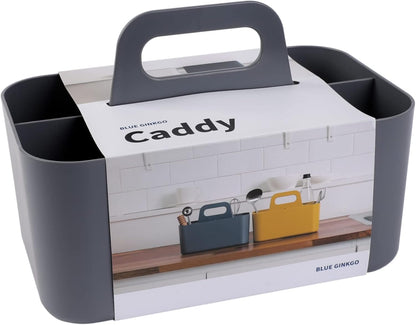 Stackable Organizer Caddy, Rectangle, Green, Made in Korea