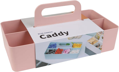 Stackable Organizer Caddy, Rectangle, Green, Made in Korea