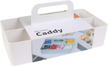 Stackable Organizer Caddy, Rectangle, Green, Made in Korea