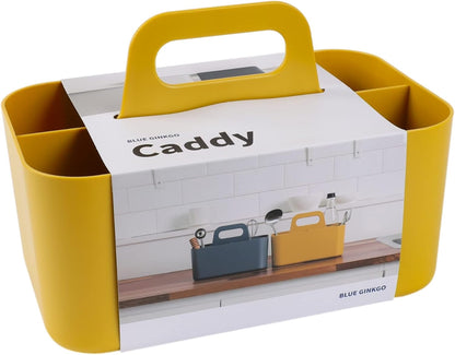 Stackable Organizer Caddy, Rectangle, Green, Made in Korea