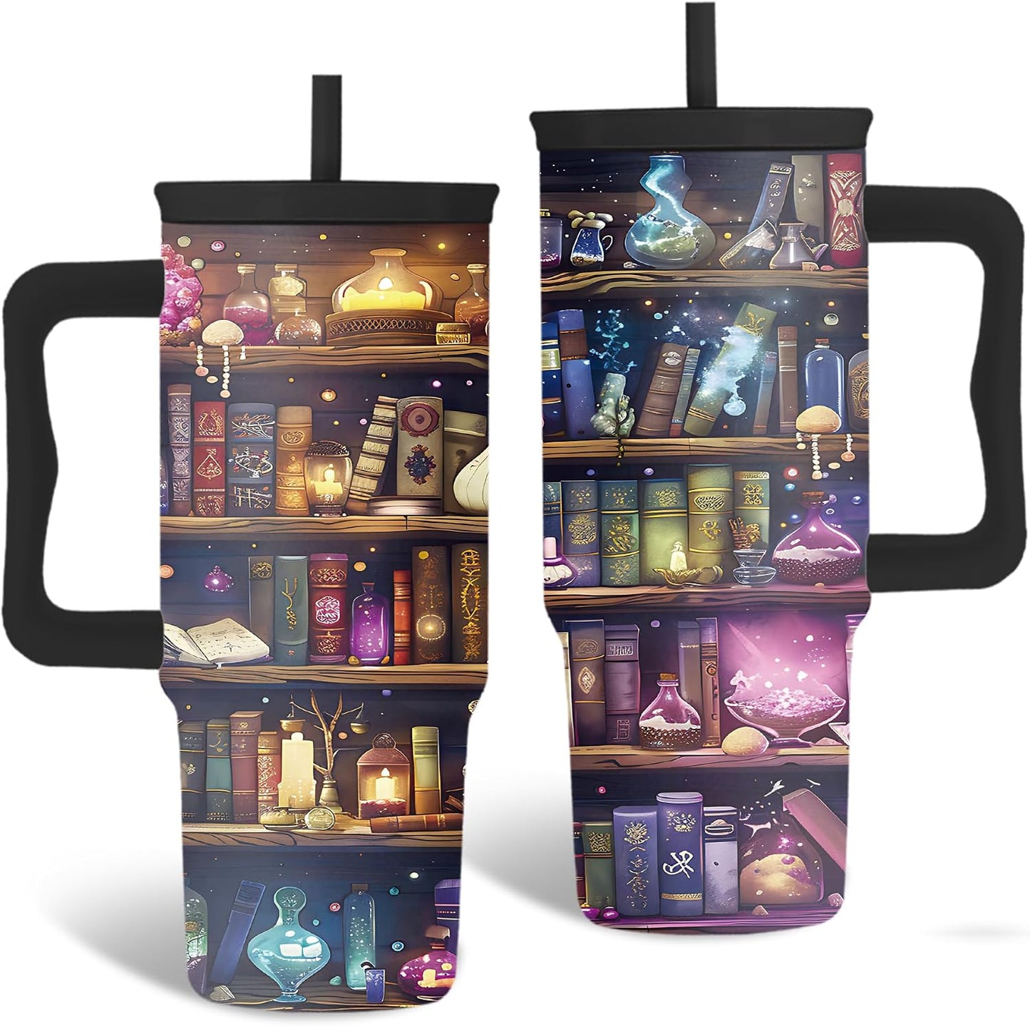 30oz Read Tumbler with Handle & Straw, Bookish Gifts for Women, Booklover | Read Stainless Steel Water Bottle for Readers Librarian, Christmas Birthday Gifts, Reading Accessories Travel Mug 1 Pcs