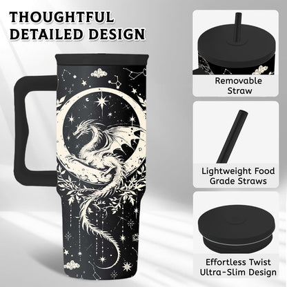 30oz Read Tumbler with Handle & Straw, Bookish Gifts for Women, Booklover | Read Stainless Steel Water Bottle for Readers Librarian, Christmas Birthday Gifts, Reading Accessories Travel Mug 1 Pcs
