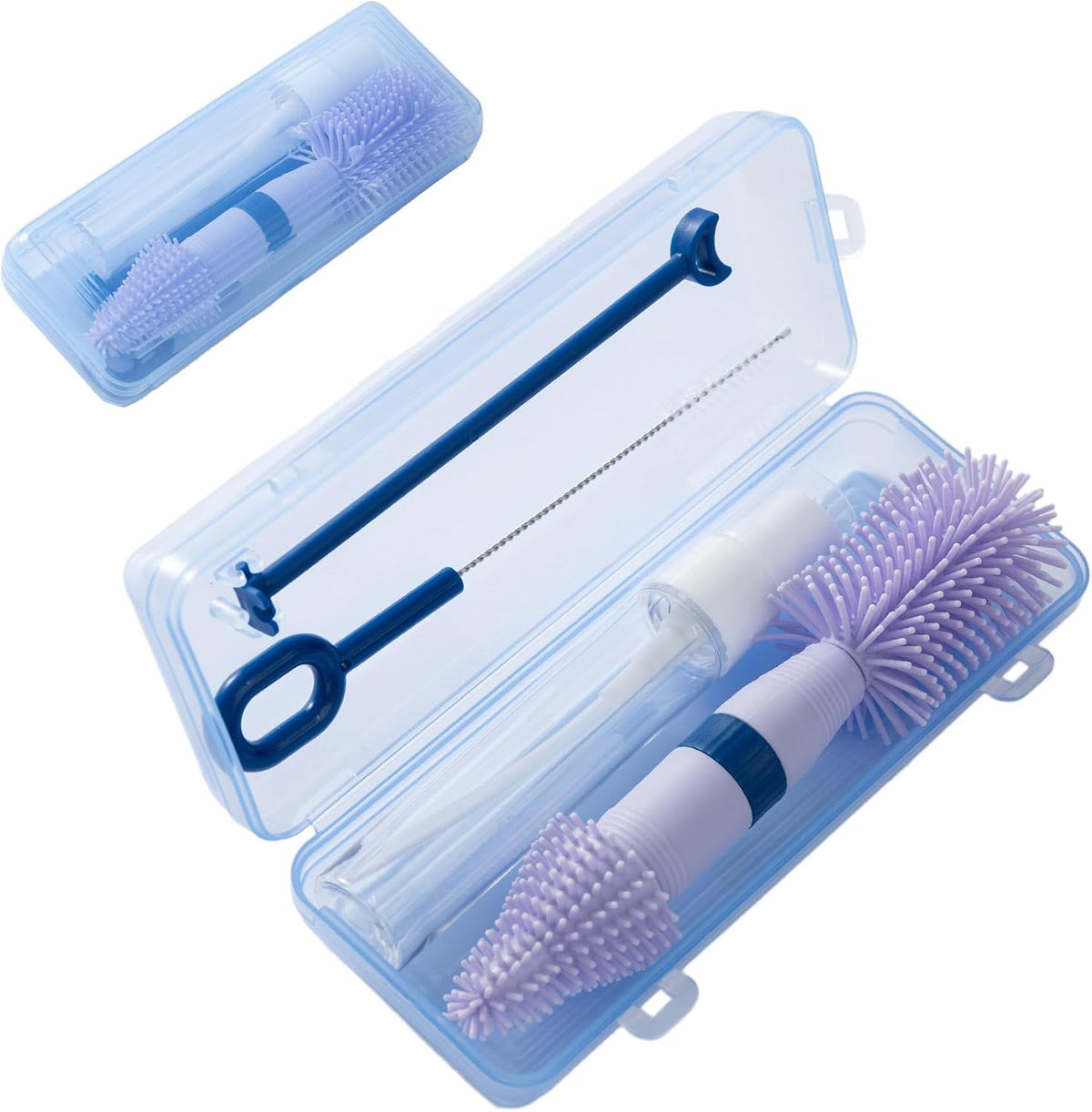 Small Silicone Baby Bottle Brush for Newborn Anti-Colic Baby Bottles