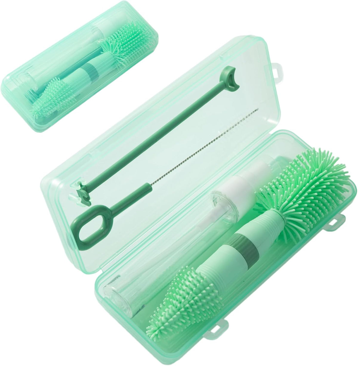 Small Silicone Baby Bottle Brush for Newborn Anti-Colic Baby Bottles