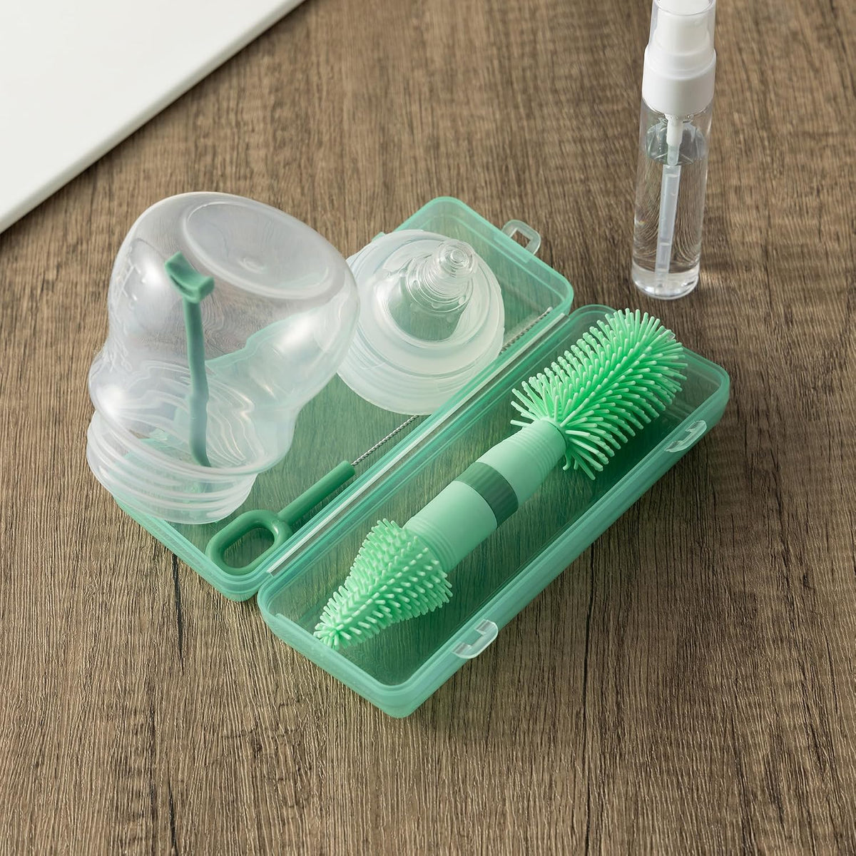 Small Silicone Baby Bottle Brush for Newborn Anti-Colic Baby Bottles