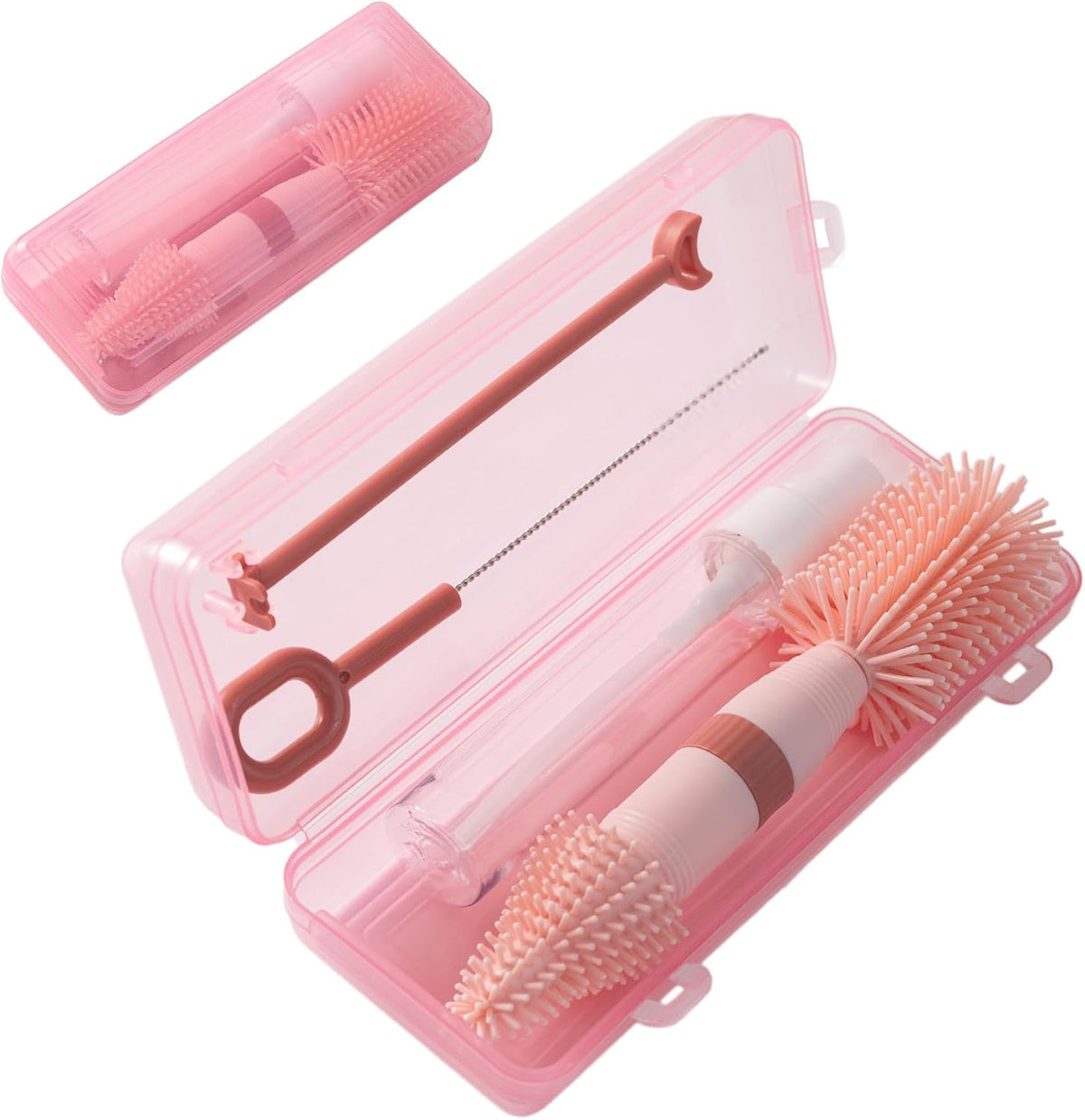 Small Silicone Baby Bottle Brush for Newborn Anti-Colic Baby Bottles