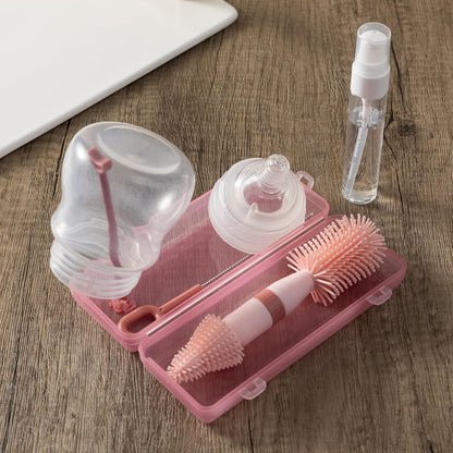 Small Silicone Baby Bottle Brush for Newborn Anti-Colic Baby Bottles