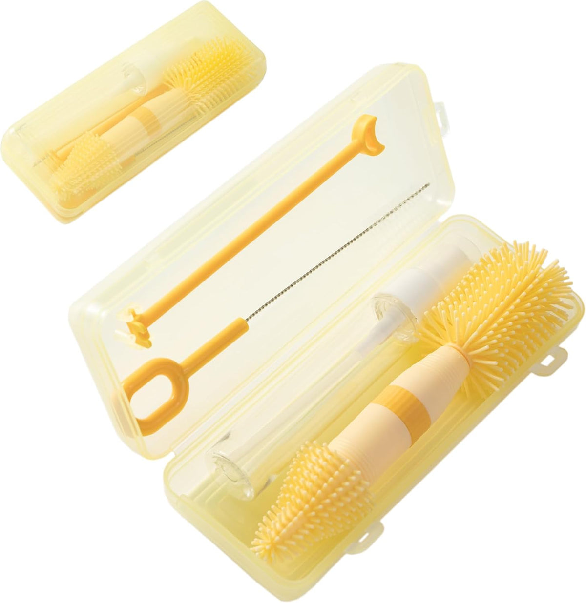 Small Silicone Baby Bottle Brush for Newborn Anti-Colic Baby Bottles