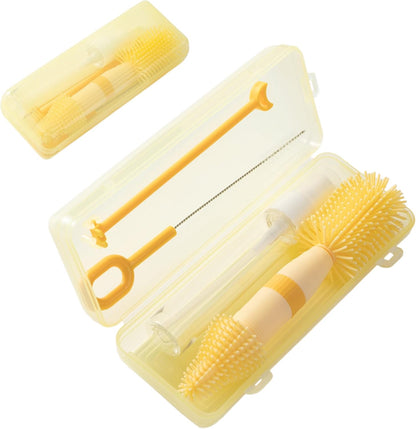 Small Silicone Baby Bottle Brush for Newborn Anti-Colic Baby Bottles