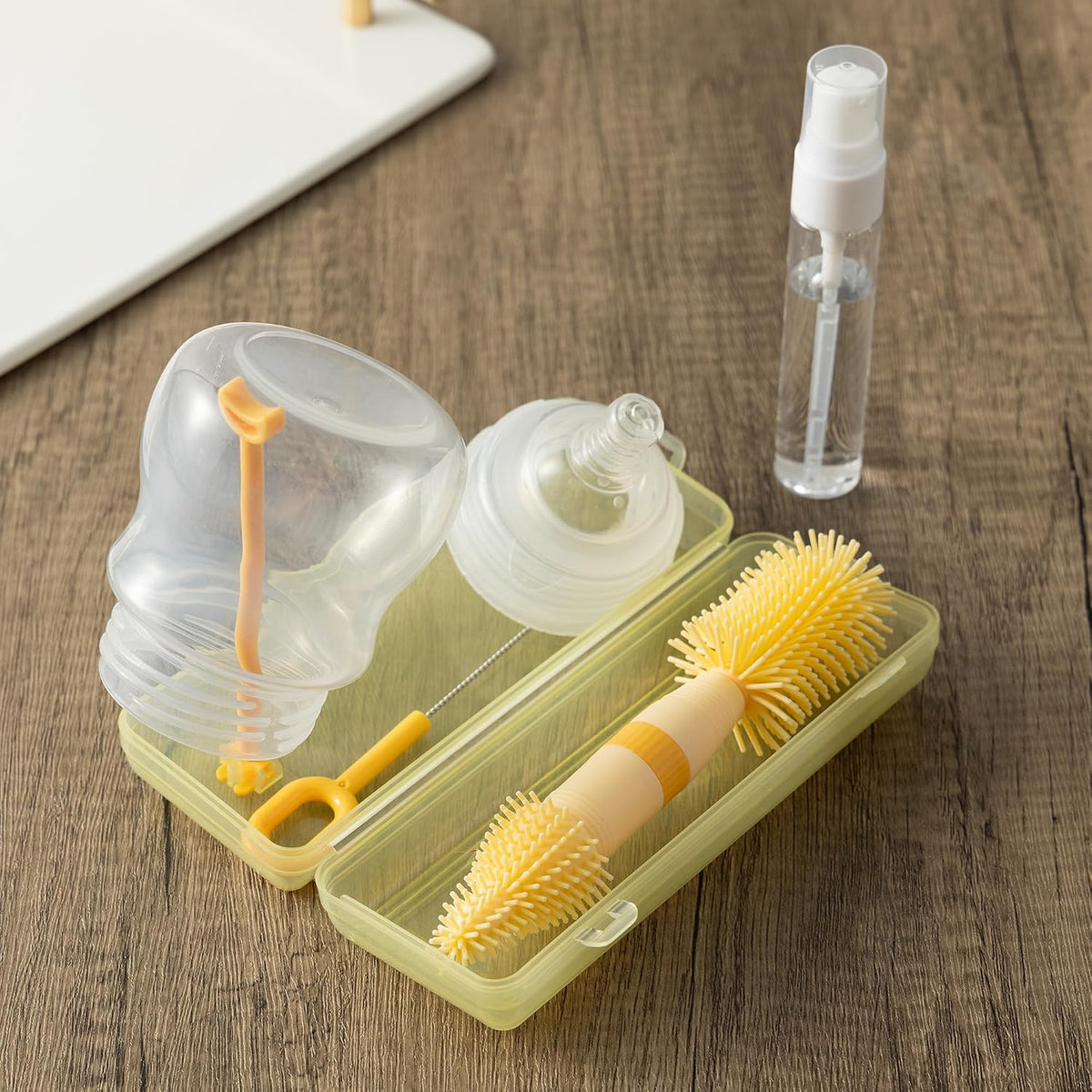 Small Silicone Baby Bottle Brush for Newborn Anti-Colic Baby Bottles
