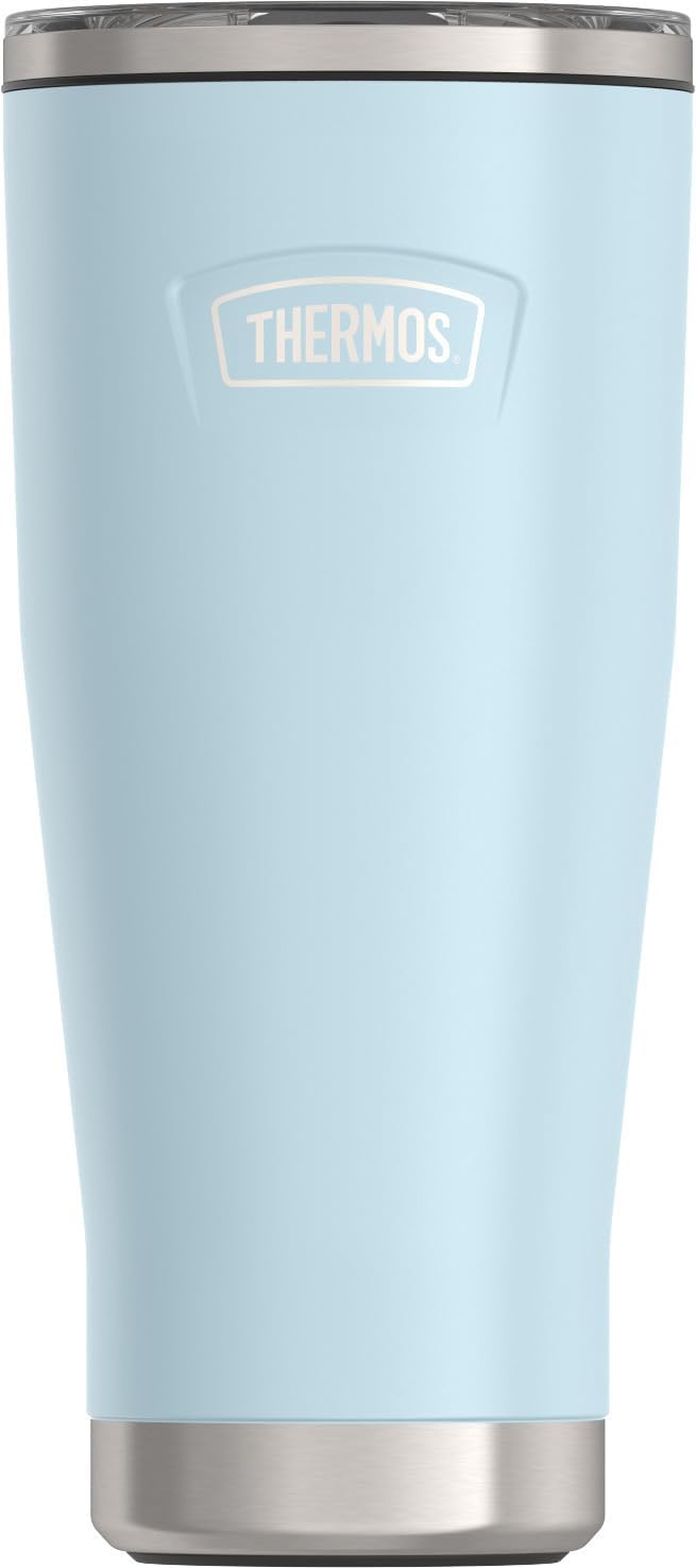 Icon Series 24oz Stainless Steel Tumbler with Slide Lock Lid, Leakproof, Fits Cupholder, Dishwasher Safe, Griptec™ Non‑Slip Base, Keeps Drinks Hot 6 Hrs/Cold 22 Hrs, Mystic Navy