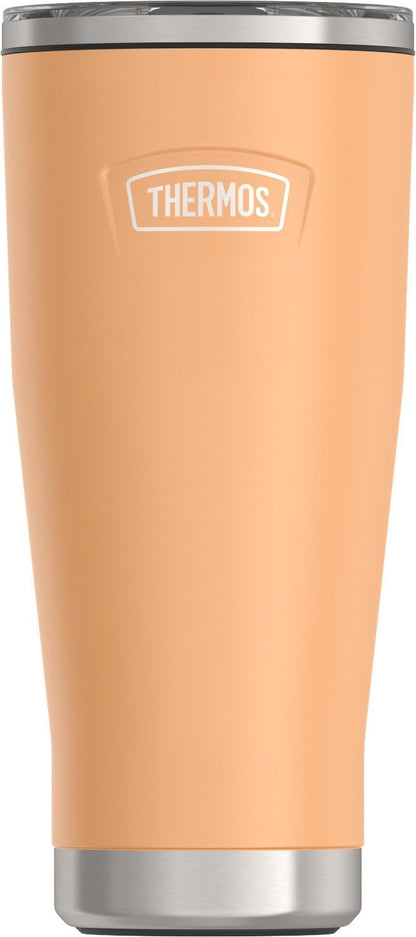 Icon Series 24oz Stainless Steel Tumbler with Slide Lock Lid, Leakproof, Fits Cupholder, Dishwasher Safe, Griptec™ Non‑Slip Base, Keeps Drinks Hot 6 Hrs/Cold 22 Hrs, Mystic Navy